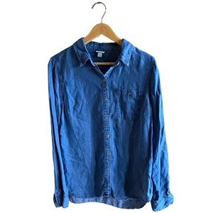 Merona Long-sleeved Denim Shirt